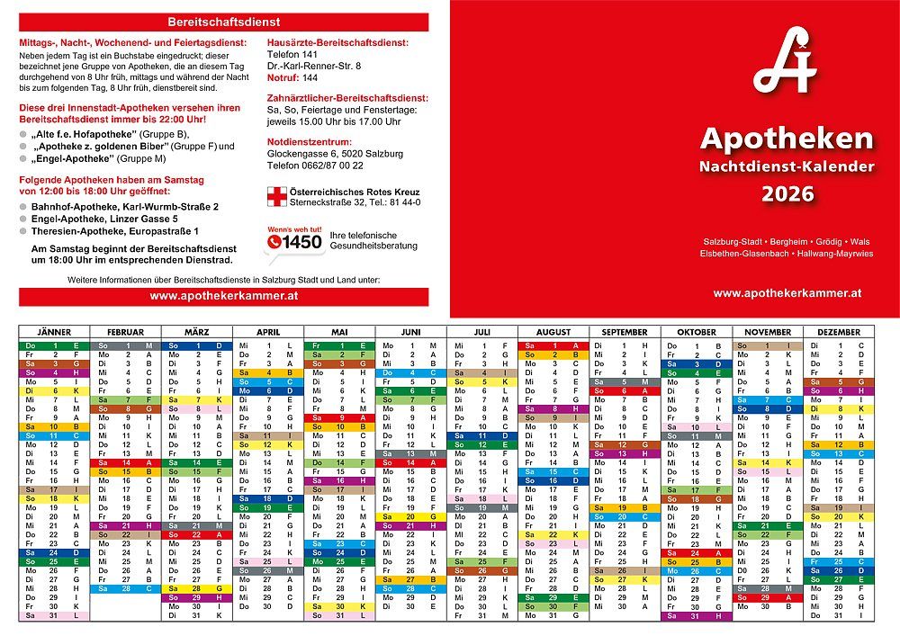Bild Nr.1 zum Thema: Notdienste Apotheke Zum Heiligen Rupertus 2026